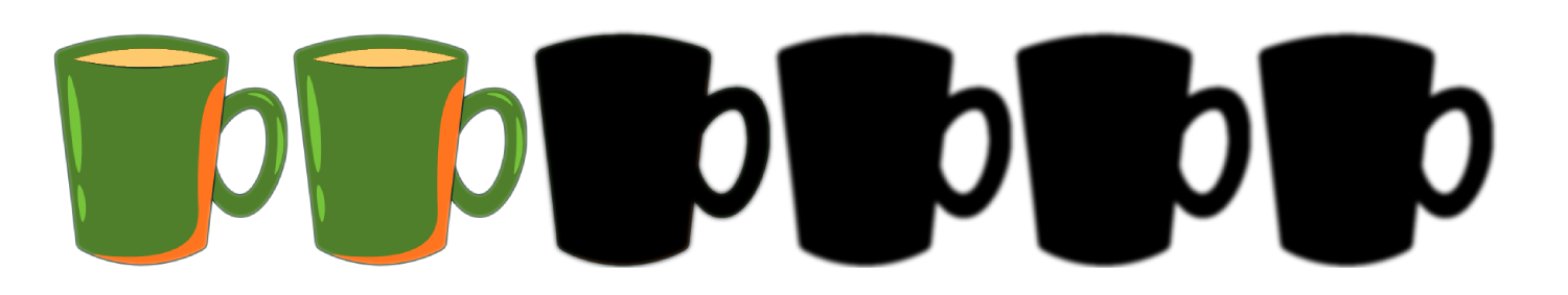 2 mugs
